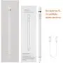 Digital Pen Stylus Pen for ipad iPhone Tablet,Stylus Pens for Touch Screens,No Lag High Precision Compatible with Any Electronic Products of Android and Apple Systems (White)