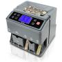 Cassida C300 Professional USD Coin Counter, Sorter and Wrapper/Roller | 35% Faster Wrapping Coins with Quickload Technology | 300 Coins/Minute | Printing-Compatible | Includes 5 Wrapper Sets
