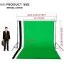 Emart 8.5 x 10 ft Backdrop Support System, Photography Video Studio Lighting Kit Umbrella Softbox Set Continuous Lighting for Photo Studio Product, Portrait and Video Shooting Photography