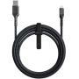 Nomad Kevlar Lightning Cable | 3.0 Meters | USB-A to Lightning
