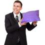 Amiff Pack of 100 Purple Poly Mailers 12 x 15.5 Multipurpose Shipping Bags 12 x 15 1/2 Packaging Envelope Mailers 2.5 Mil Thick. Peel and Seal, Waterproof, Lightweight. Wrapping, Packing