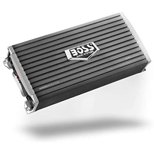 BOSS Audio Systems AR4000D Class D Car Amplifier - 4000 Watts, 1 Ohm Stable, Digital, Monoblock, Mosfet Power Supply, Great for Car Subwoofers