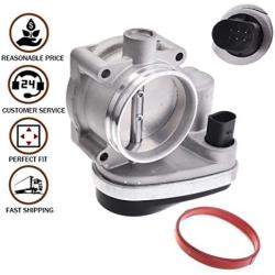 MUSCOLOTECH Electronic Throttle Body Assembly with IAC TPS for 2006 2007 2008 2009 2010 Chrysler Dodge 2.7L 3.5L 4.0L Replace 4861694AA