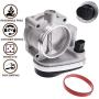 MUSCOLOTECH Electronic Throttle Body Assembly with IAC TPS for 2006 2007 2008 2009 2010 Chrysler Dodge 2.7L 3.5L 4.0L Replace 4861694AA