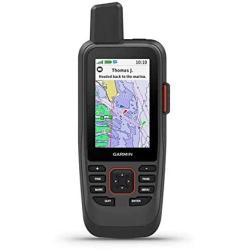 Garmin GPSMAP 86Sci, Floating Handheld GPS with Button Operation, Preloaded BlueChart G3 Coastal Charts And Inreach Satellite Communication capabilities, Stream Boat Data From Compatible Chartplotters