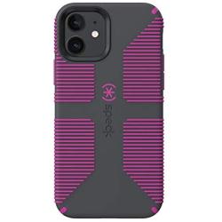 Speck Products CandyShell Pro Grip iPhone 12, iPhone 12 Pro Case, Slate Grey/It’s a Vibe Violet (137602-9230)