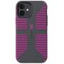 Speck Products CandyShell Pro Grip iPhone 12, iPhone 12 Pro Case, Slate Grey/It’s a Vibe Violet (137602-9230)