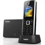 Yealink W52P DECT Cordless IP Phone and BaseStation. 1.8-Inch Color LCD. 10/100 Ethernet, 802.3af PoE, Power Adapter Included