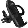 Beam Electronics Car Phone Mount Holder Universal Phone Car Air Vent Mount Holder Cradle Compatible for iPhone 12 11 Pro Max XS XS XR X 8+ 7+ SE 6s 6+ 5s 4 Samsung Galaxy S4-S10 LG Nexus Nokia (Black)