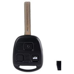 ECCPP Replacement fit for Uncut Keyless Entry Remote Key Fob Lexus LS430/ ES330 HYQ12BBT (Pack of 1)