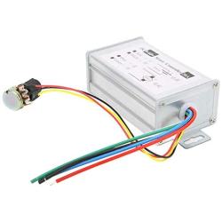 PWM DC Motor Speed Controller, Electronic Load Durable Potentiometer Control Motor Governor, Brush Motor Driver Controls Module for DC9-60V Linear Under Load Electronic Component 20A