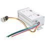 PWM DC Motor Speed Controller, Electronic Load Durable Potentiometer Control Motor Governor, Brush Motor Driver Controls Module for DC9-60V Linear Under Load Electronic Component 20A