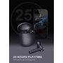 Bluetooth 5.0 Wireless Earbuds, Bluedio Hi(Hurricane) TWS Wireless Earbud Headphones in-Ear Earphones with Charging Case, Mini Car Headset Built-in Mic for Cell Phone/Running/Android, 5Hrs Playtime