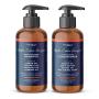 Aquableu Raw Apple Cider Vinegar Shampoo and Conditioner Set - Clarifying - Anti Frizz & Dandruff - Promotes Hair Growth - No Sulfate or Parabens - Safe for Color Treated Hair - Men & Woman 16oz