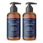 Aquableu Raw Apple Cider Vinegar Shampoo and Conditioner Set - Clarifying - Anti Frizz & Dandruff - Promotes Hair Growth - No Sulfate or Parabens - Safe for Color Treated Hair - Men & Woman 16oz