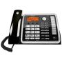 Motorola ML25260 DECT 6.0 Expandable Corded 2-Line Business Phones with Speakerphone and Digital Answering System (2-Pack) Bundle with Blucoil 10-FT 1 Gbps Cat5e Cable and 10 AAA Batteries