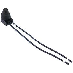 Core Tools CT127-LS-B Black Push Button Waterproof Switch, Pack of 5