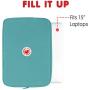 Fjallraven, Kanken Laptop Case 15'' for Everyday, Frost Green