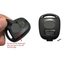Horande Replacement Key Fob Case Shell fits for Lexus ES GS GX IS LS LX RX SC IS300 LX470 GX470 RX300 RX350 Keyless Entry Key Fob Cover Housing