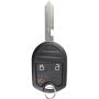 KeylessOption Keyless Entry Remote Control Uncut Blank Car Ignition Key Fob Replacement for CWTWB1U793