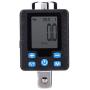 Digital Torque Wrenches Adapter, Electronic Digital Display Adjustable Torque Meter Wrench Socket Tool Steel Torsion Measuring Meter Tester(BDA4-340)