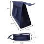 Travel Toiletry Bag, Portable Cosmetic Makeup Bag, Multifunctional Travel Accessories, Lightweight Organizer for Toiletries, Cosmetics, Makeup, Brushes, Electronics and Office Supplies