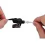 KEYBLU 2-Wire Acoustic Tube Earpiece/Headset with PTT and Mic Surveillance Kit for Motorola Walkie Talkie CP200 CLS1110 CLS1413 CLS1450 Radio