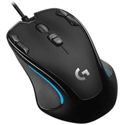Logitech G300s Optical Ambidextrous Gaming Mouse – 9 Programmable Buttons, Onboard Memory