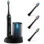 Sonic Toothbrush, Electric Whitening Toothbrush with 5 Modes, Smart Timer, 3 Brush Heads, Wirless Charging and 48,000 VPM for Adult & Children & Family Use