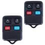 Car Keyless Remote Key Fob Replacement fits for Ford Mustang Focus Expedition Explorer Taurus Fusion Escape，Mercury Mazda（CWTWB1U345 GQ43VT11T 315MHz 4 Btn Set of 2