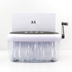 A4 /A6 Manual Hand Paper Shredder 9'' Document File Handmade Straight Cutting Machine Tool for School Office Home Use