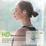 Letsfit Bluetooth Headphones IPX7 Waterproof 15Hrs Playtime Wireless Earbuds, Bluetooth 5.0 Running Headphones, HiFi Stereo in-Ear Earphones with Mic Noise Cancelling for Sports, Workout, Gym