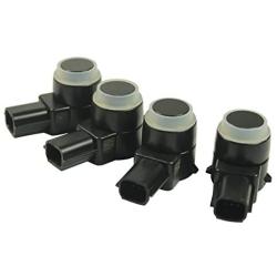 JDMSPEED New Set of 4 Pcs Rear Bumper Backup Parking Sensor w/O-Ring Replacement for 25961317 15239247
