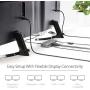 StarTech.com Thunderbolt 3 Dock - Dual 4K 60Hz Monitor TB3 Laptop Docking Station with DisplayPort, HDMI & 1080p VGA - 85W Power Delivery & Charging - 2x USB-A, Ethernet - Mac & Windows (TB3DK2DHV)