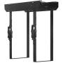 Penn Elcom Under-Desk Computer Mount, Adjustable with Slide-Out Access, 71 Inches - PC Tower Holder