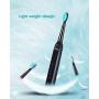 Initio Sonic Electric Toothbrush, 5 Modes with Smart Timer, 8 Brush Heads & Travel Case Included, Rechargeable Toothbrush, Oral Care Whitening Toothbrush