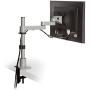 Innovative Office Products 9112-S-FM-104 SWING ARM 14 REACH HEIGHT ADJUSTABLE ON A 12 TALL POLE WITH UNIVERSAL MOUNT.. VE