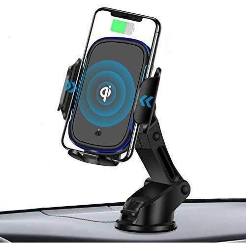 [Fastest Wireless Car Charger]RegeMoudal Wireless Car Charger Mount 15W Qi Fast Charging Auto Clamping Car Mount Air Vent Phone Holder for iPhone 8/8S/X/XS/XR/11 Pro,Samsung S7/S8/S8+/S9/S9+/S10