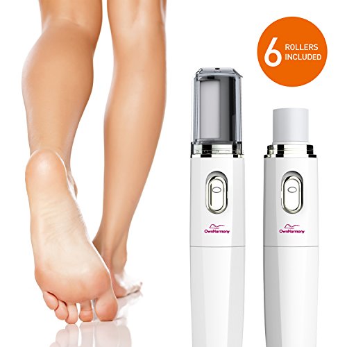 Electric Nail File Kit & Callus Remover (4 in 1) Best Pedicure Tools to Polish Nails - Perfect Manicure & Pedi Foot Care Set - Professional Electronic Polisher and Shine Buffer - Toenail Ridge Shaper