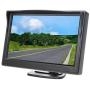 Yasoca 5 Inch TFT LCD Car Color Rear View Monitor Screen for Parking Rear View Backup Camera with 2 Optional Bracket(Suckers Mount and Normal Adhesive Stand)