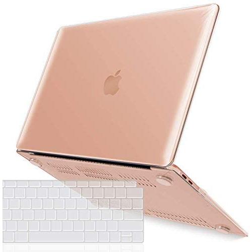 IBENZER New 2020 MacBook Air 13 inch Case M1 A2337 A2179 A1932 Plastic Hard Shell Case with Keyboard Cover for Apple Mac Air 13 Retina Display with Touch ID (2018-2020), Crystal Clear, MMA-T13CYCL+1
