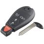 2PCS Replacement fit for Uncut 433MHz Keyless Entry Remote Control Car Key Fob Chrysler 300/ Dodge Challenger Charger Durango Magnum/Grand Cherokee M3N5WY783X IYZ-C01C