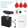 Electronic Cabinet Lock，Hidden Electronic Cabinet DIY/RFID Lock Electronic Induction Lock, Used for Wooden Cabinet Drawer Cabinet Wardrobe Letter Box
