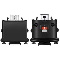 NC Motion Plus Adapter Sensor Accelerator for Nintendo Wii Remote Controller(Black 2 Piece/Set)