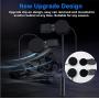 Motorcycle Helmet Bluetooth Headset HiFi Stereo Bluetooth 5.0 Auto Pairing Auto Answer Support Voice Dial 60H Playtime Fits Summer and Winter Bluetooth Helmet Headset Waterproof Sports Cycling/Skiing