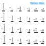 DYWISHKEY 1220 PCS M2 M3 M4 M5, 304 Stainless Steel Hex Button Head Cap Bolts Screws Nuts Washers Assortment Kit with Hex Wrenches