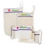 Baiden Exfoliator System-Best Firming Face Body & Back Scrub Mitts-Remove Blackheads, Dry Skin, Wrinkles, Cellulite, Controls Acne-Top Facial Lips Eyelids Treatment-Circulation and Collagen Boosting
