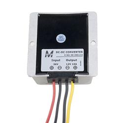 uxcell Waterproof DC 36V (30V-60V) to DC 12V 10A 120W Car Power Supply Module Voltage Converter Regulator Electronic Transformer