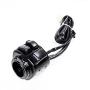 1 Pair Motorcycle 1'' Handlebar Switches Control and Wiring Harness Compatible with Harley