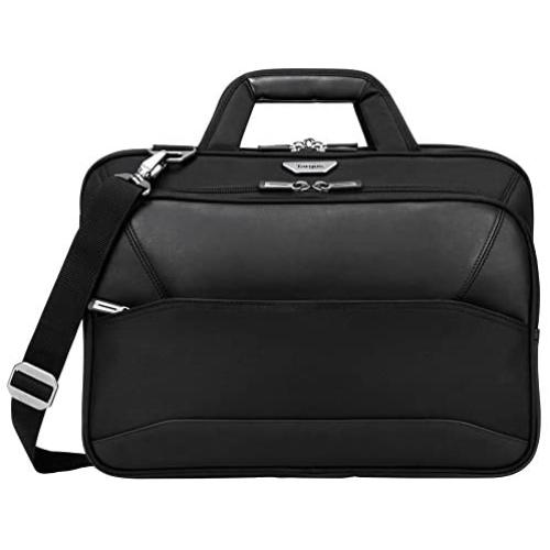Targus Mobile-VIP Checkpoint-Friendly Topload for 15.6-Inch with SafePort Sling Drop Protection, Black (PBT264)